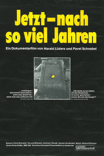 Póster de Jetzt - Nach so vielen Jahren