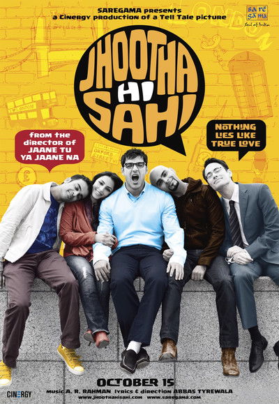 Póster de Jhootha Hi Sahi