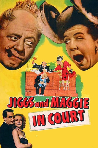 Póster de Jiggs and Maggie in Court
