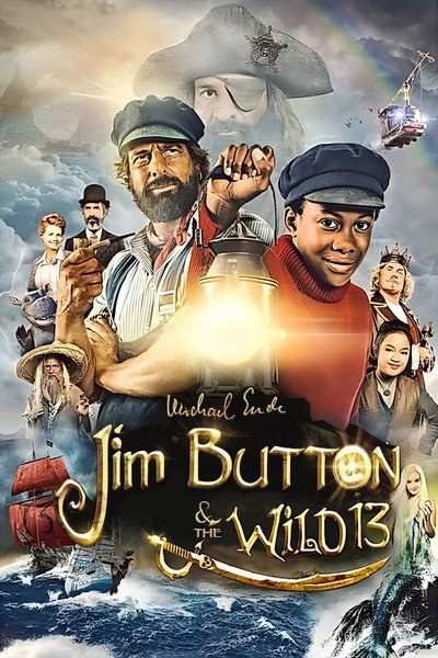Póster de Jim Botón y los 13 salvajes