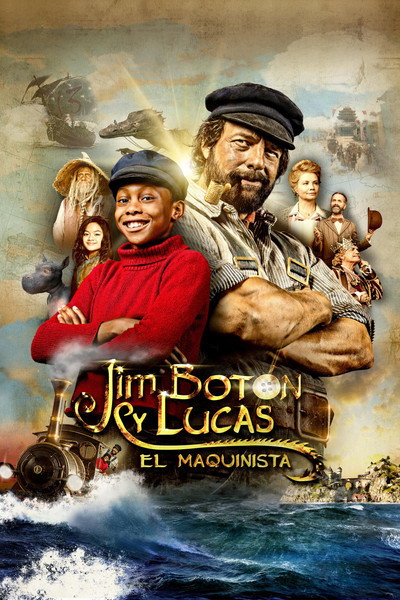 Póster de Jim Botón y Lucas el maquinista