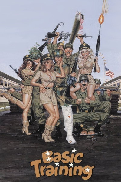 Póster de Jo, con los militares