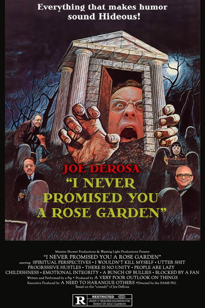 Póster de Joe DeRosa: I Never Promised You a Rose Garden