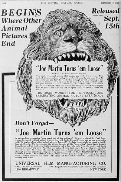 Póster de Joe Martin Turns 'Em Loose
