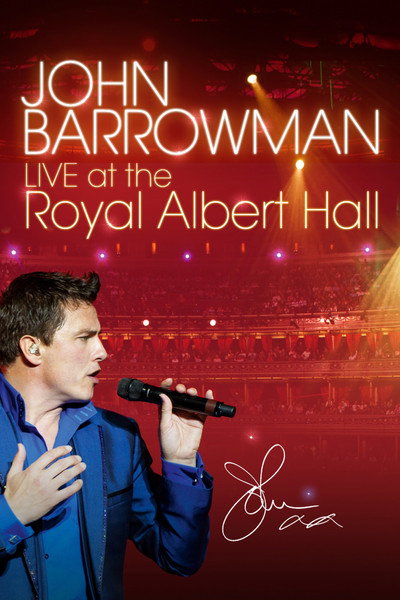 Póster de John Barrowman Live at the Royal Albert Hall