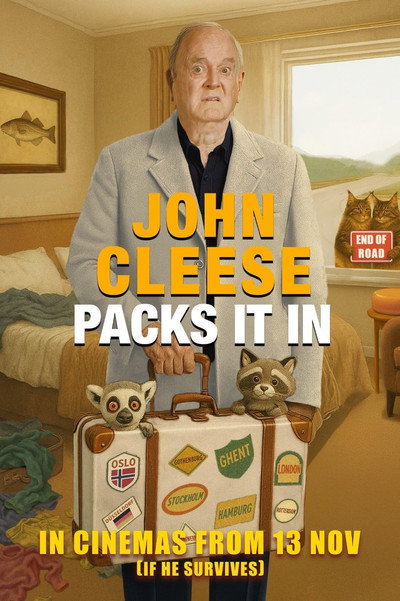 Póster de John Cleese Packs It In