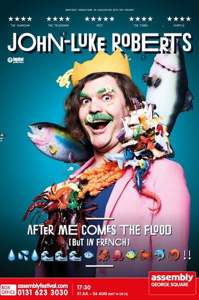 Póster de John-Luke Roberts: After Me Comes the Flood (but in French)