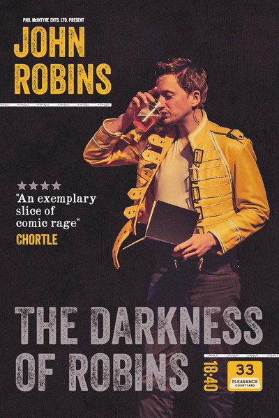 Póster de John Robins: The Darkness of Robins
