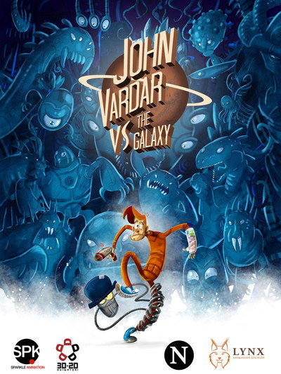 Póster de John Vardar vs the Galaxy