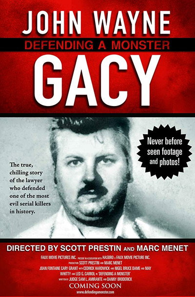 Póster de John Wayne Gacy, Defending a Monster