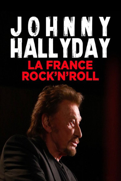 Póster de Johnny Hallyday, la France rock'n'roll