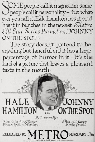 Póster de Johnny-on-the-Spot