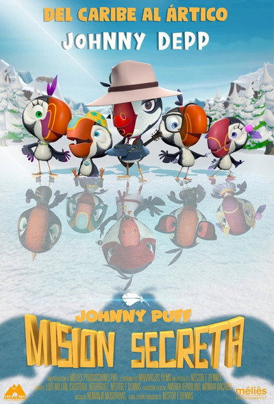 Póster de Johnny Puff. Misión secreta