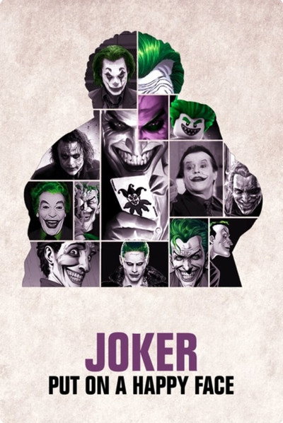 Póster de Joker: Put on A Happy Face