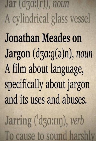 Póster de Jonathan Meades on Jargon