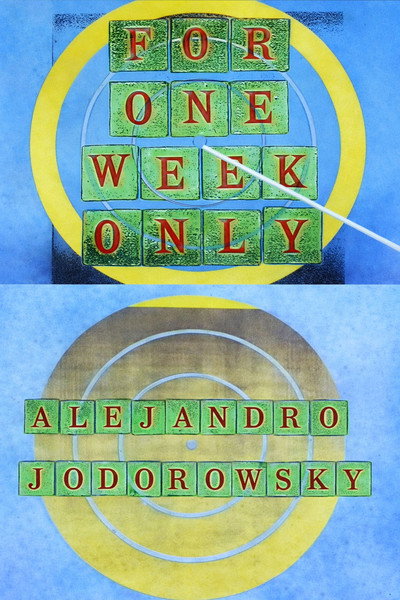 Póster de Jonathan Ross Presents for One Week Only: Alejandro Jodorowsky