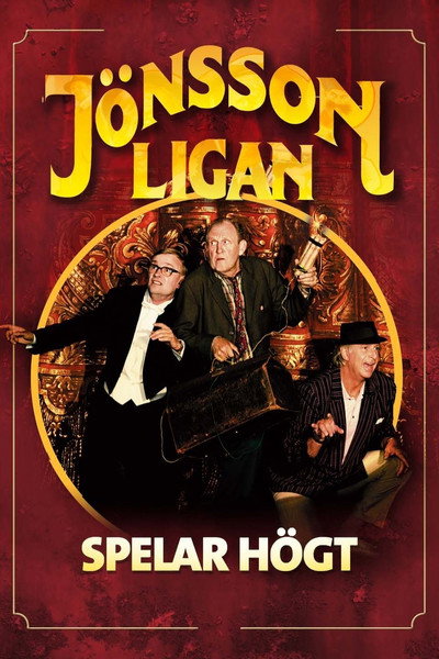 Póster de Jönssonligan spelar högt