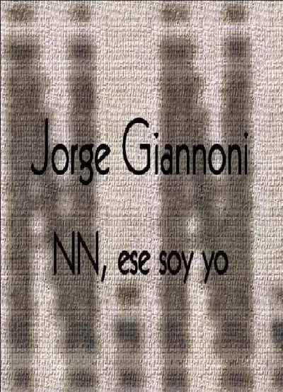 Póster de Jorge Giannoni, NN ese soy yo