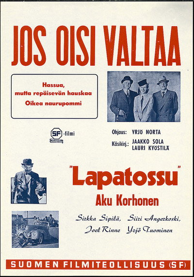 Póster de Jos oisi valtaa...