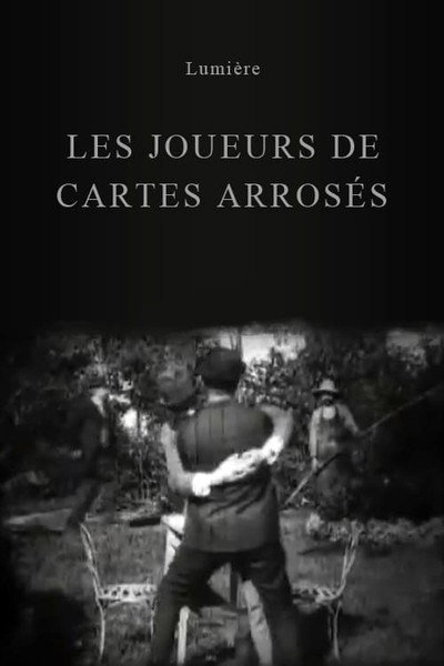 Póster de Joueurs de cartes arrosés