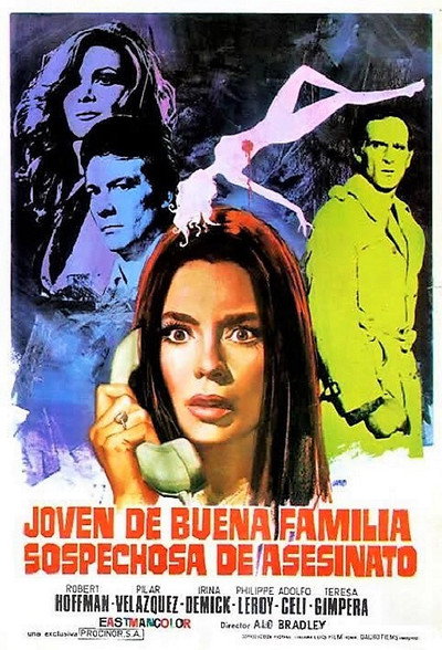 Póster de Joven de buena familia sospechosa de asesinato