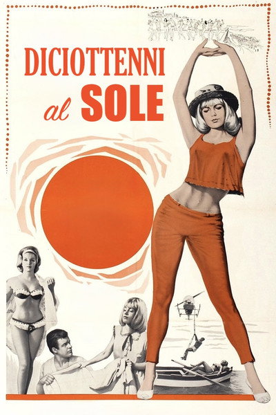 Póster de Jóvenes al sol