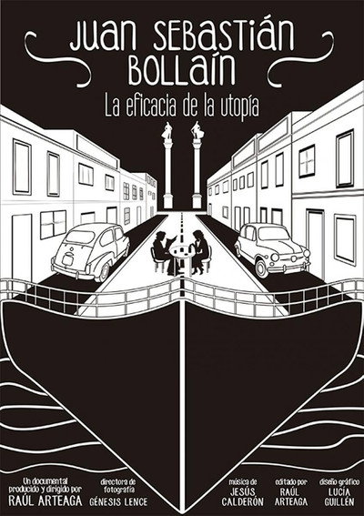 Póster de Juan Sebastián Bollaín: la eficacia de la utopía