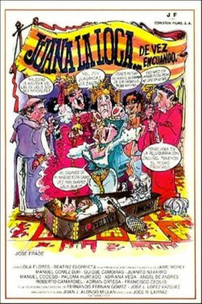 Póster de Juana la Loca... de vez en cuando