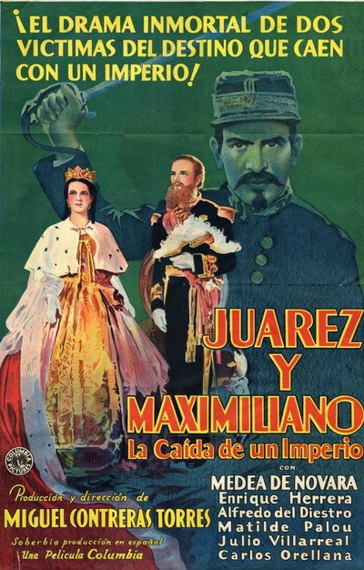 Póster de Juarez and Maximillian