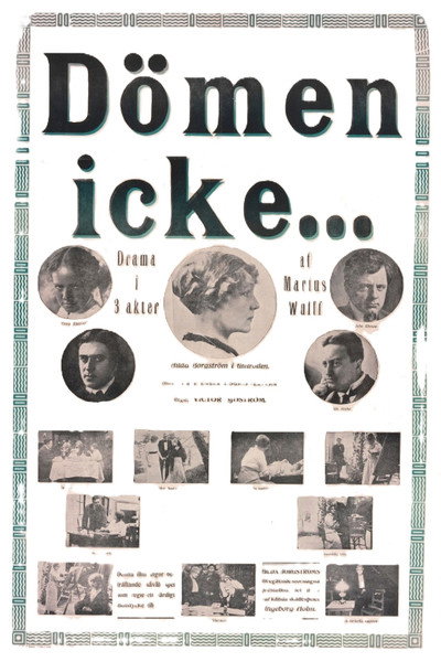 Póster de Judge Not