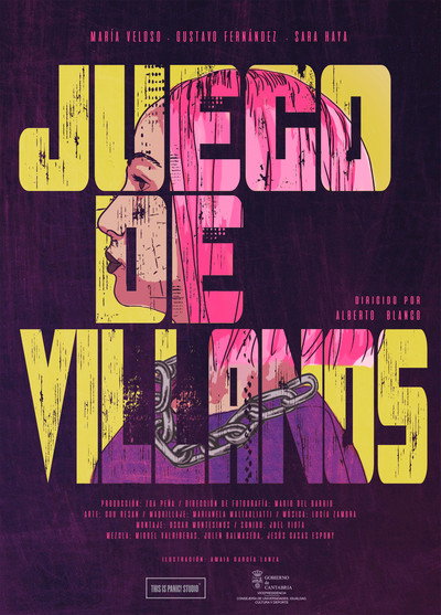 Póster de Juego de villanos