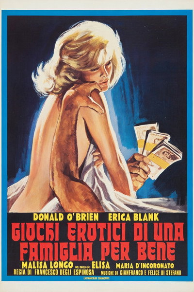 Póster de Juegos eroticos amorales