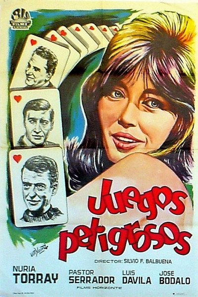 Póster de Juegos peligrosos