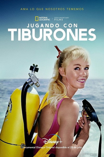 Póster de Jugando con tiburones