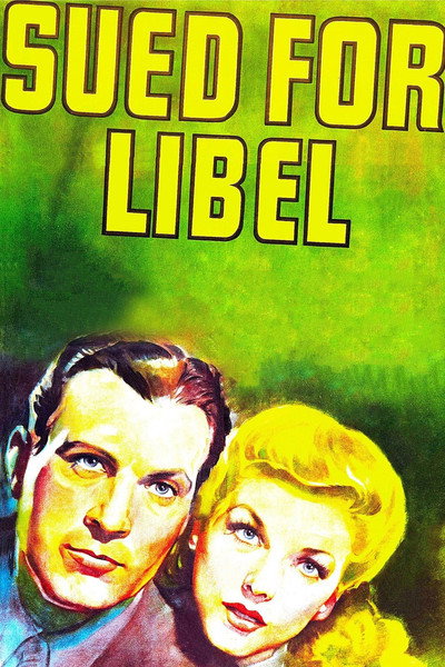 Póster de Juicio por calumnia