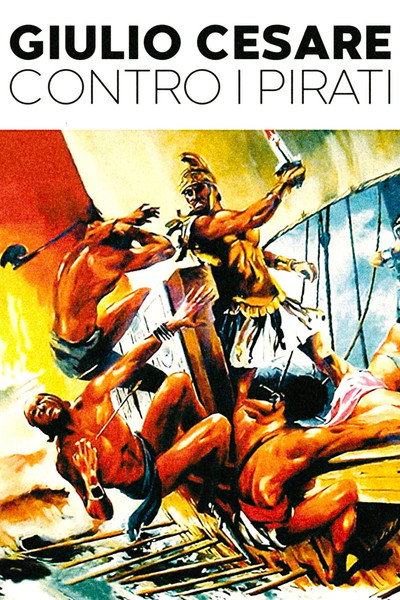 Póster de Julio César contra los piratas