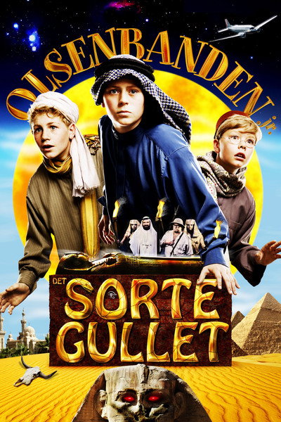 Póster de Junior Olsen Gang y el Secreto del oro negro