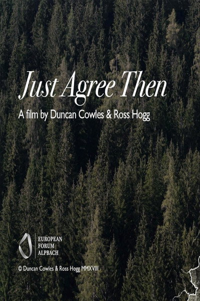 Póster de Just Agree Then