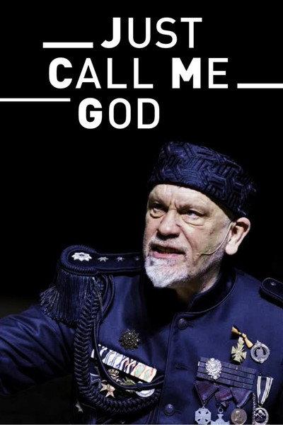 Póster de Just Call Me God: A Dictator's Final Speech