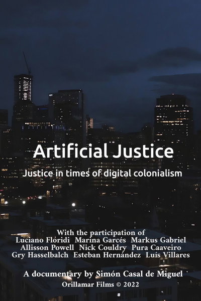 Póster de Justiça Artificial: Justiça na Era do Colonialismo Digital