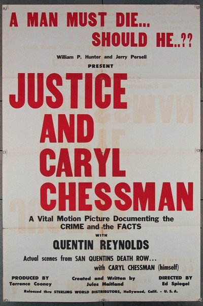 Póster de Justice and Caryl Chessman