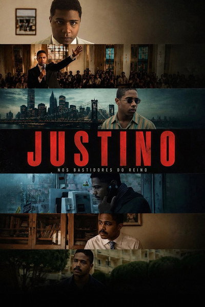 Póster de Justino - Nos Bastidores do Reino