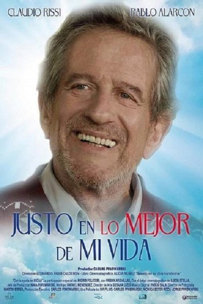 Póster de Justo en lo mejor de mi vida