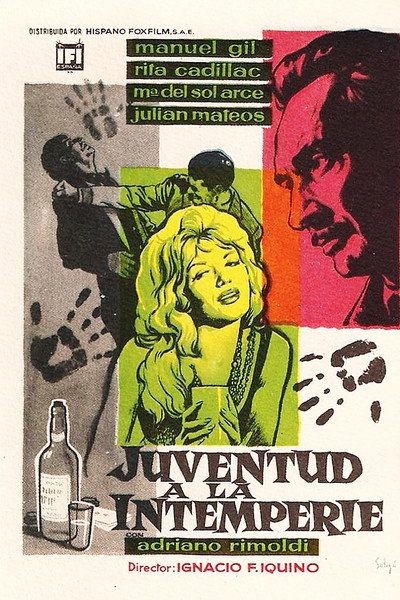 Póster de Juventud a la intemperie