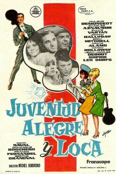 Póster de Juventud alegre y loca