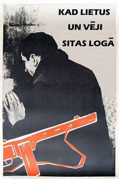 Póster de Kad lietus un veji sitas loga