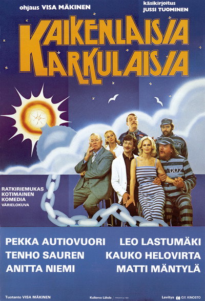 Póster de Kaikenlaisia karkulaisia