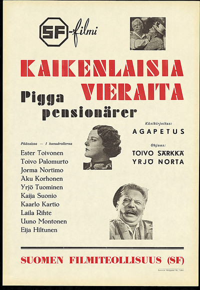 Póster de Kaikenlaisia vieraita