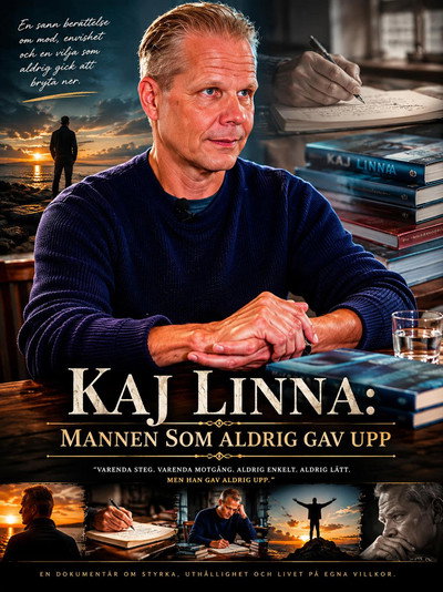 Póster de Kaj Linna: Mannen som aldrig gav upp