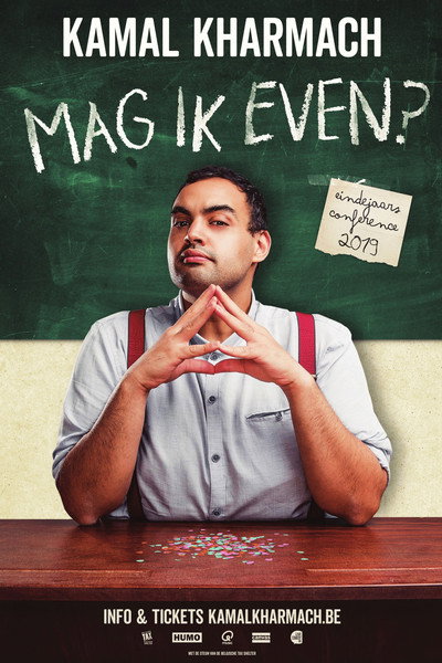 Póster de Kamal Kharmach, mag ik even? 2019